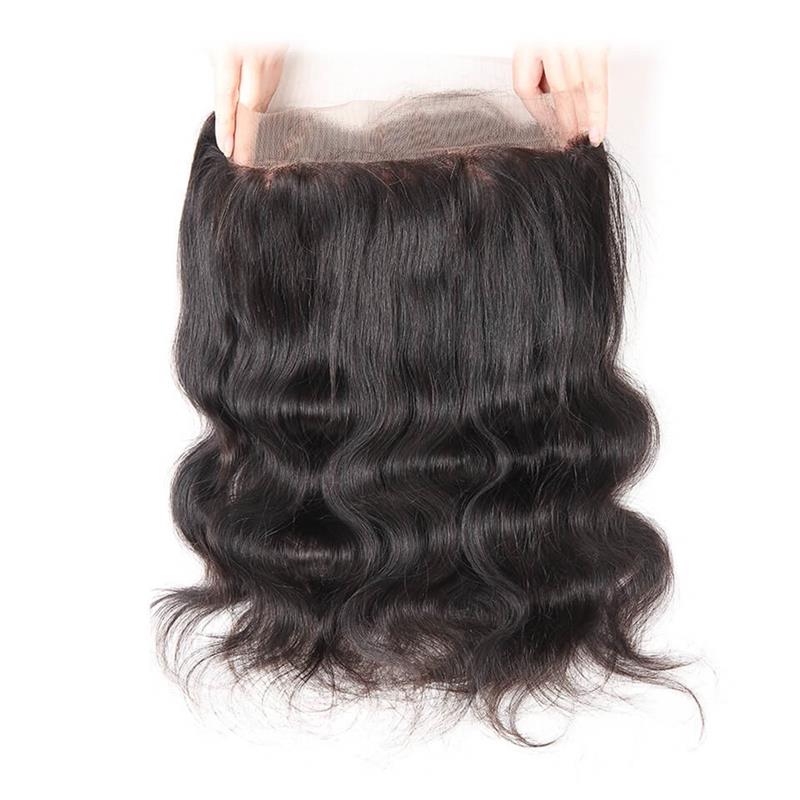 360 Closure Body Wave Brazilian Hair