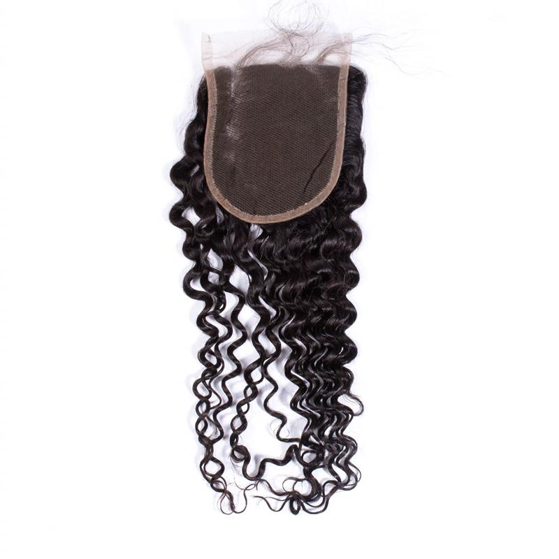 Brazilian Hair Deep Curly Closure 