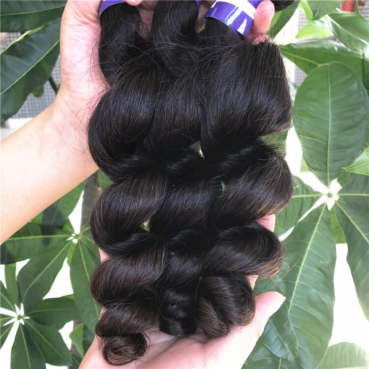 Malaysian Hair Factory Loose Wave 