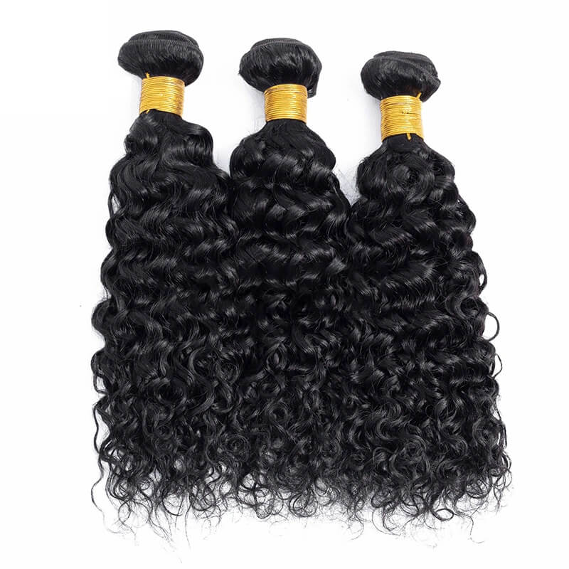 Human Hair Water Wave Bundles Best Brazilian Hair Bundles In Bulk