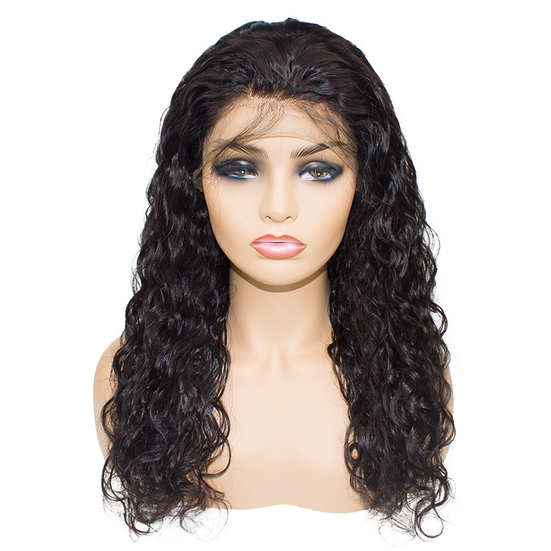 Brazilian Natural Wave Virgin Remy Hair Lace Front Wigs