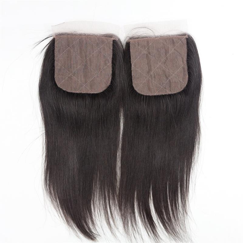 Brazilian Silk base Closure Straight Hair