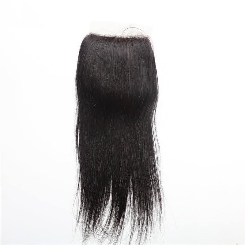 Brazilian Silk base Closure Straight Hair