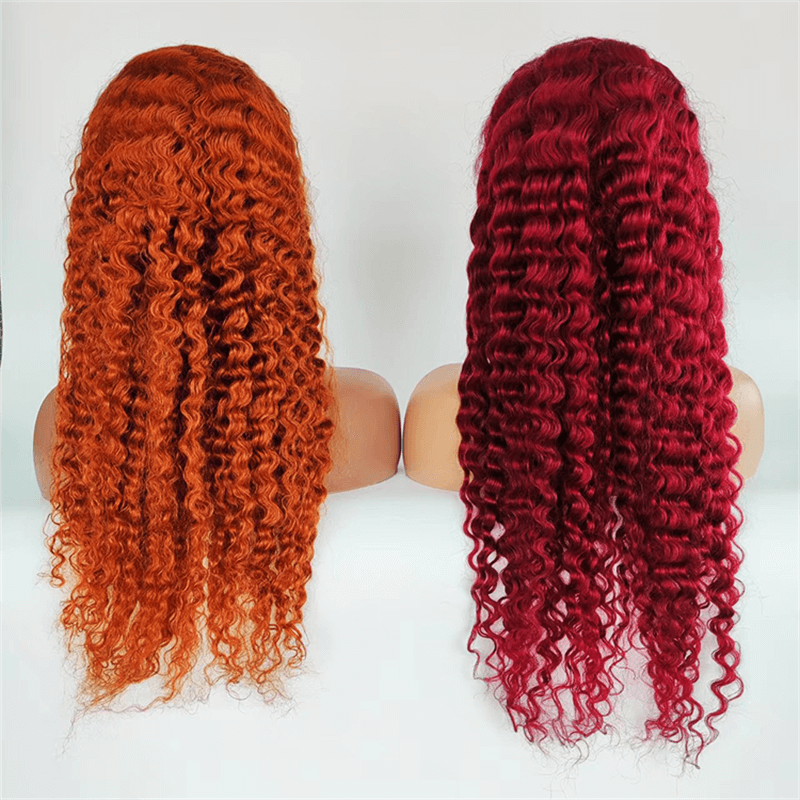 Wig Vendors Wholesale Red Color Lace Front Wig