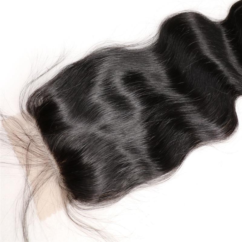 Silk Base Closure Body Wave