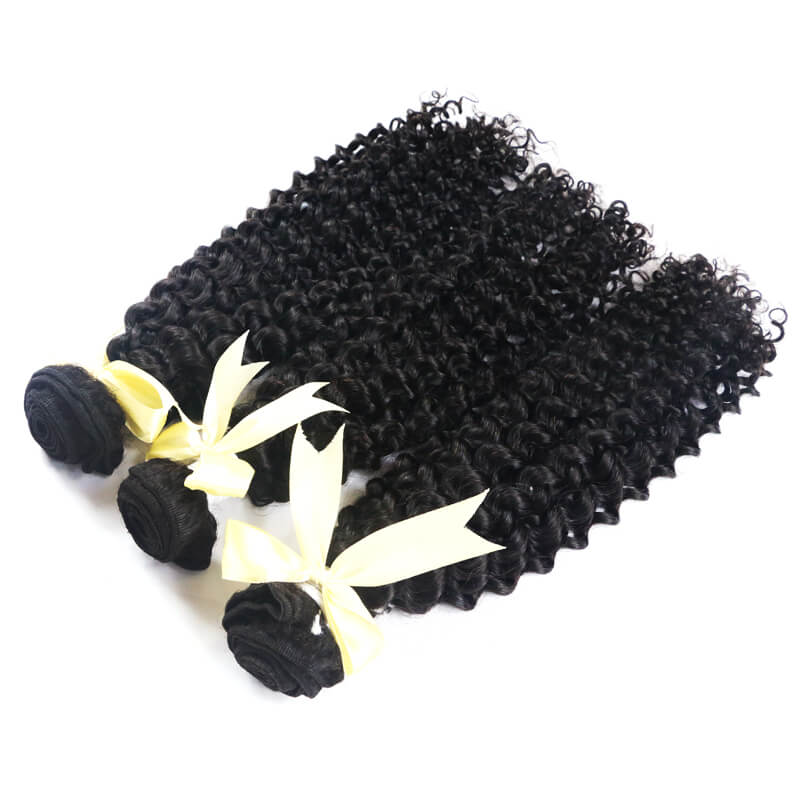 11A Best virgin brazilian curly human hair weave