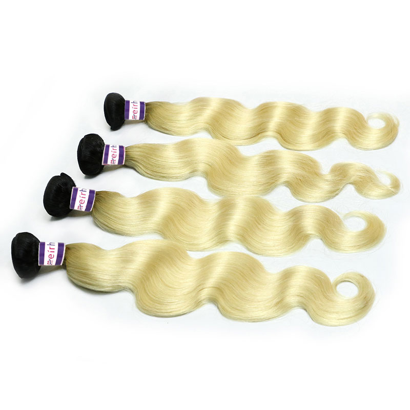 Body Wave Brazilian Weave Ombre Color 1B/613