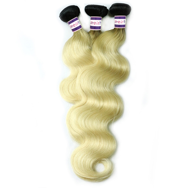 Body Wave Brazilian Weave Ombre Color 1B/613