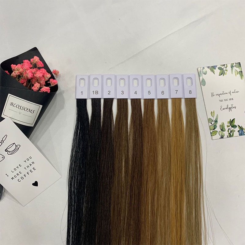 Micro Ring Hair Extensions - Straight