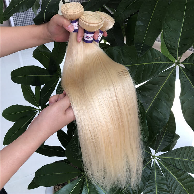 Straight Blonde Hair Wholesale