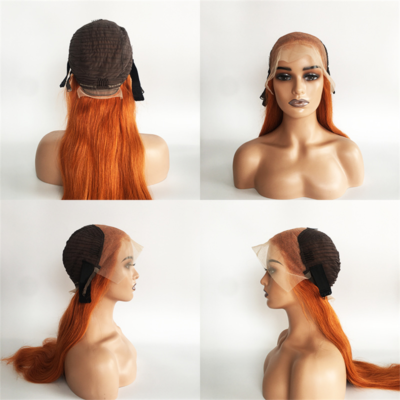 Wig Vendors Wholesale Red Color Lace Front Wig