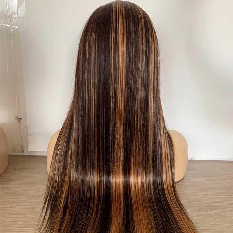 Ombre Full Lace Human Hair Wigs